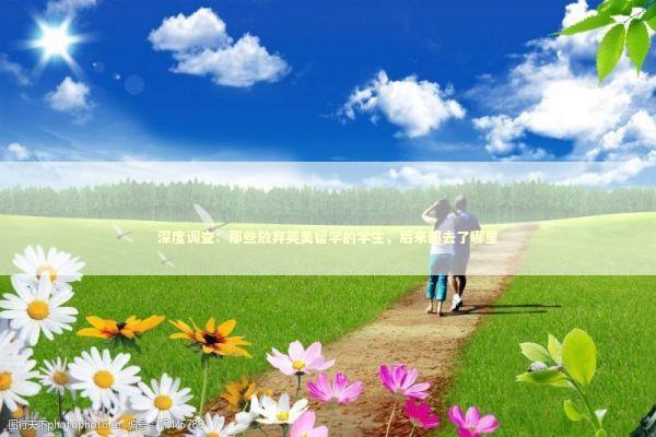 深度调查：那些放弃英美留学的学生，后来都去了哪里 教育招生